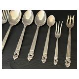 Variety of International Sterling Silver Royal Danish Flatware Pieces