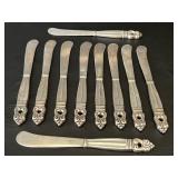 (10) International Sterling Royal Danish Spreaders