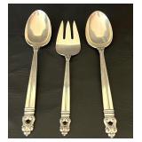 Three International Sterling Royal Serving Utensils