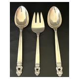 Three International Sterling Royal Serving Utensils