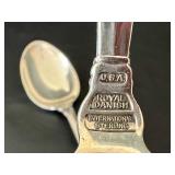 Two International Sterling Royal Danish Serving Spoons