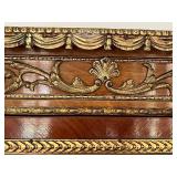 Antique French Inlaid Curio with Bronze Mounts