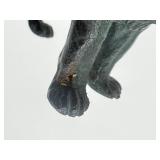 Vintage Miniature Austria Bronze Lion Figurine