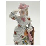 Two Antique Victorian Porcelain Figurines