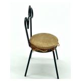 Antique Metal Doll House Chair