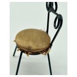 Antique Metal Doll House Chair