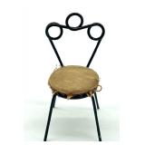 Antique Metal Doll House Chair
