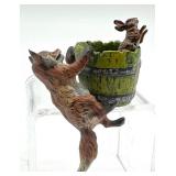 Antique Cold Painted Austria Miniature Bronze Figurine