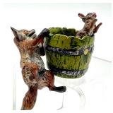 Antique Cold Painted Austria Miniature Bronze Figurine