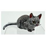 Antique Austrian Vienna Bronze Cat Figurine