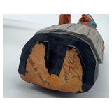 Pair of Hand Carved Scandinavian Figurines