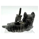 Antique Miniature Austrian Viennese Cat Figurine