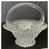 Assorted Antique Glassware including Victorian Sandwich Glass