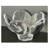 Orrefors Tulip Pedal Crystal Bowl