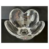 Orrefors Tulip Pedal Crystal Bowl