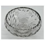 Beautiful Large Vintage Crystal Bowl
