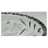 Beautiful Large Vintage Crystal Bowl