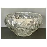 Beautiful Large Vintage Crystal Bowl