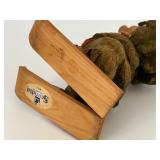 Vintage Wooden Carved Norwegian Figurine