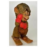 Vintage Wooden Carved Norwegian Figurine