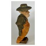 Vintage Wooden Hand Carved Figurine