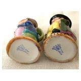 Two Vintage German Dickens Character Miniature Pitchers