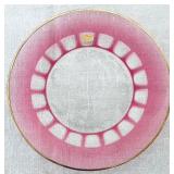 Moser Glass Green Plate 1973 Den Matek Limited Edition Czech Republic With Case