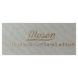 Moser Glass Green Plate 1973 Den Matek Limited Edition Czech Republic With Case