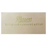 Moser Glass Green Plate 1971 Den Matek Limited Edition Czech Republic with Case