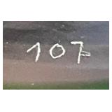 Moser Glass Green Plate 1971 Den Matek Limited Edition Czech Republic with Case