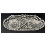 Vintage Crystal and Cut Glass Serving Pieces