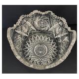 Vintage Crystal and Cut Glass Serving Pieces