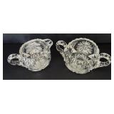 Vintage Crystal and Cut Glass Serving Pieces