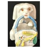 Vintage Victorian Porcelain Fairing Figurine