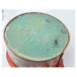 Two Hand Painted Swedish Tine Box