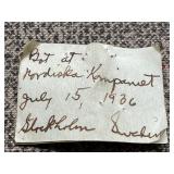 Antique Miniature Swedish Doll