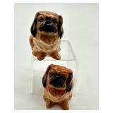 Pair of Royal Doulton Pekinese Dog Figurines