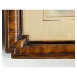 Antique Framed Rabbit Portrait