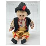 Antique Miniature Swedish Doll