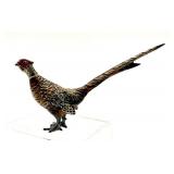 Antique Austria Cold Painted Bronze Pheasant Figurine