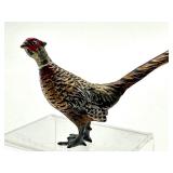 Antique Austria Cold Painted Bronze Pheasant Figurine