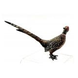 Antique Austria Cold Painted Bronze Pheasant Figurine