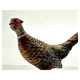 Antique Austria Cold Painted Bronze Pheasant Figurine