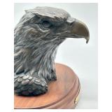Vintage Federal Cartridge 1989 Bronze Eagle Figurine