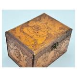 Vintage Hand Crafted Wooden Box