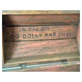 Vintage Hand Crafted Wooden Treasure Box
