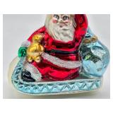 Vintage Polish Santa Figurine Christmas Ornament