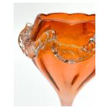 Antique English Hand Blown Glass Goblet