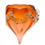 Antique English Hand Blown Glass Goblet