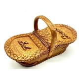 Vintage J. Bonnet (France) Salt and Pepper Basket